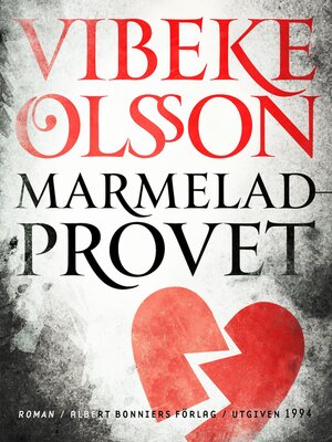 cover image of Marmeladprovet